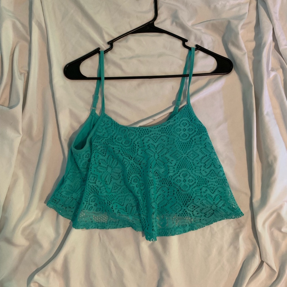 Lace crop top